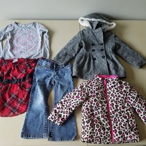 5 pc. Lot 3T/4 Fall/Winter Girl Clothes